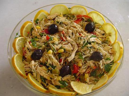 Eriteli Tavuklu Salata